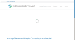 Desktop Screenshot of helfmarriagecounseling.com